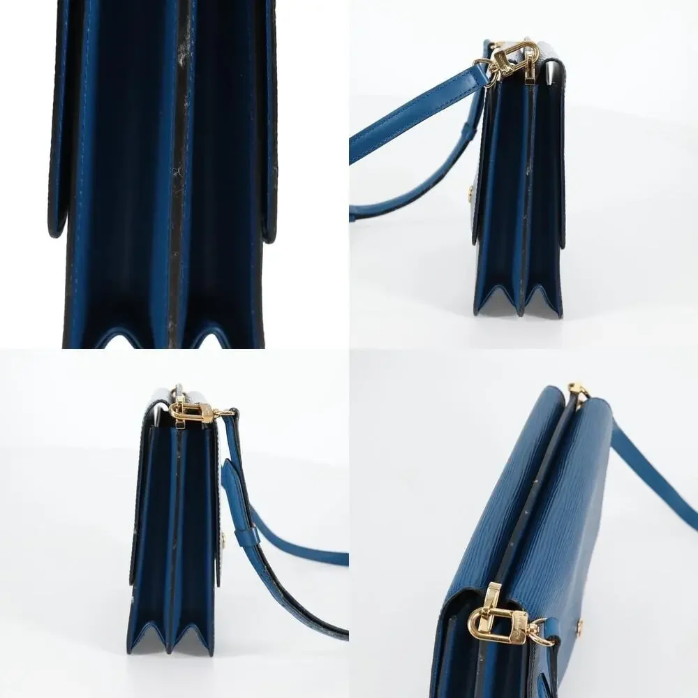 Louis Vuitton Epi Grenel Shoulder Bag Blue
